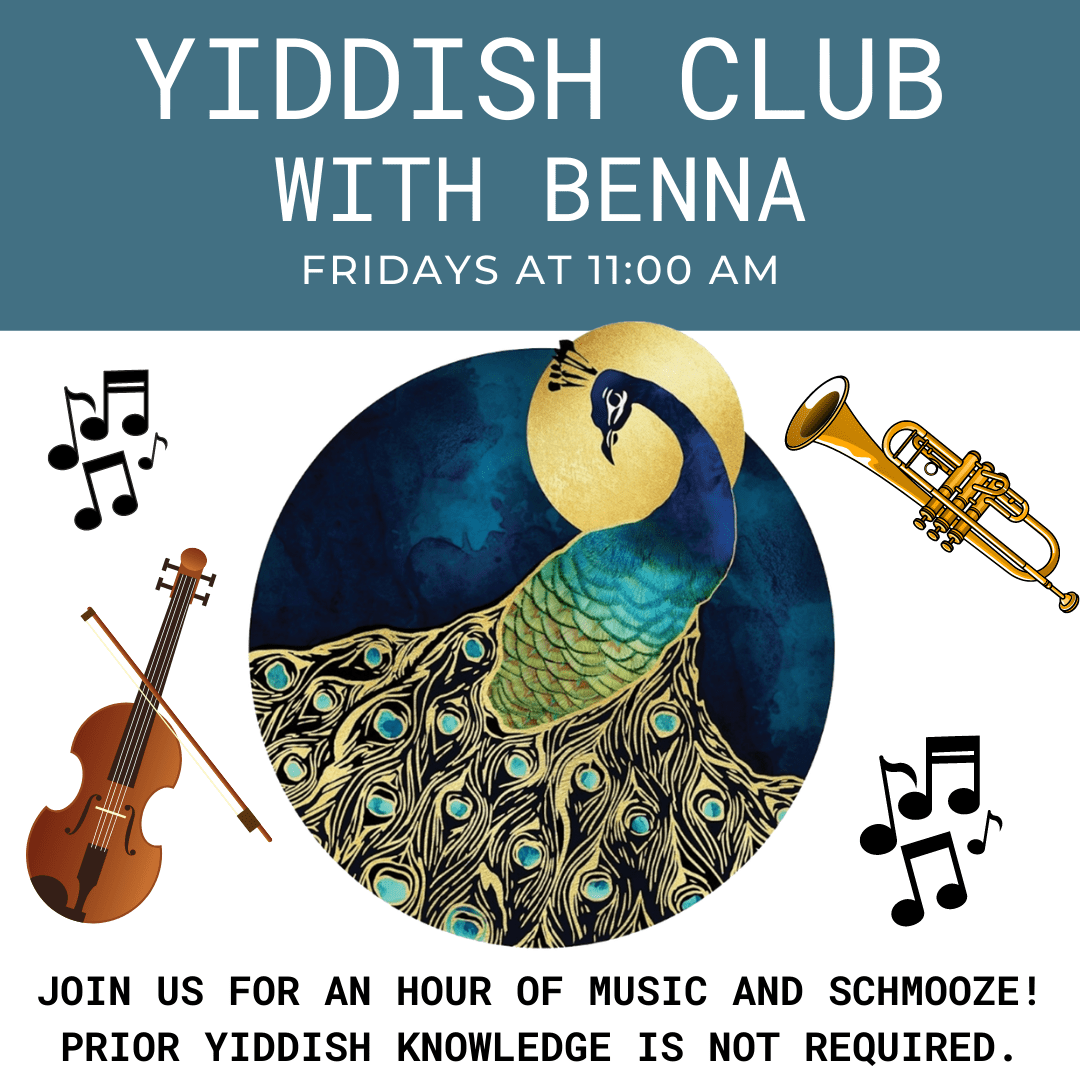 Yiddish Club with Benna - The Selfhelp Home