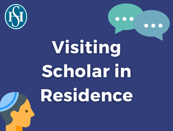 Visiting Scholar in Residence - The Selfhelp Home
