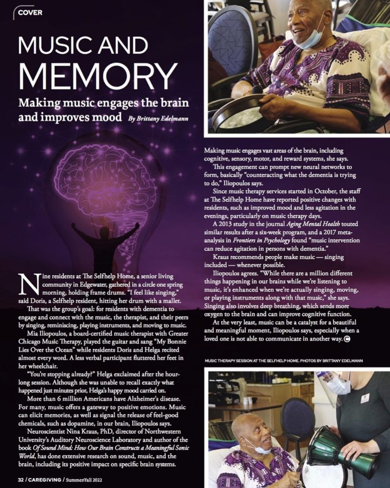 The Science of Music Therapy and Memory - The Selfhelp Home
